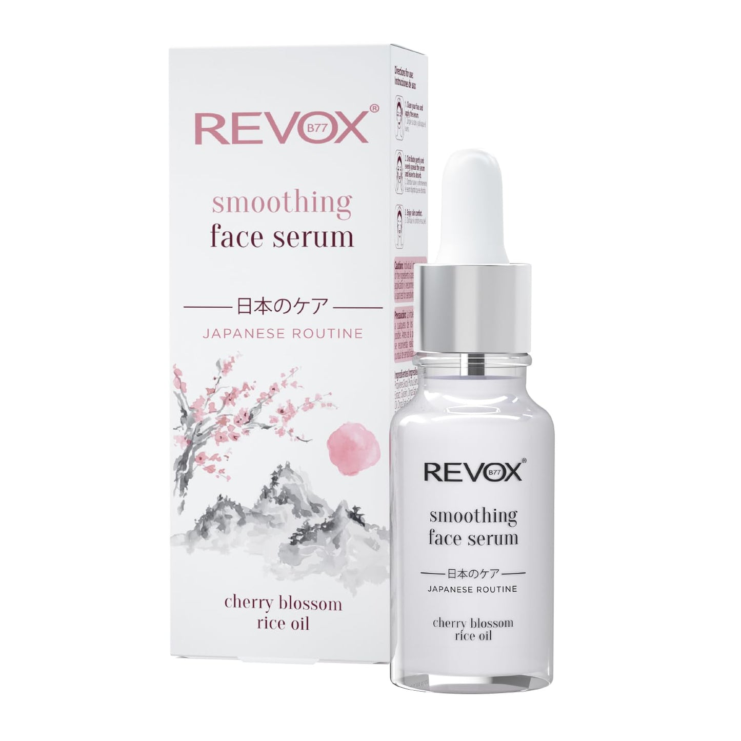 Revox Japanese Smoothing Face Serum 20ml bottle