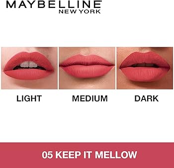 Maybelline Sensational Liquid Matte Lipstick 05 Keep It Mello