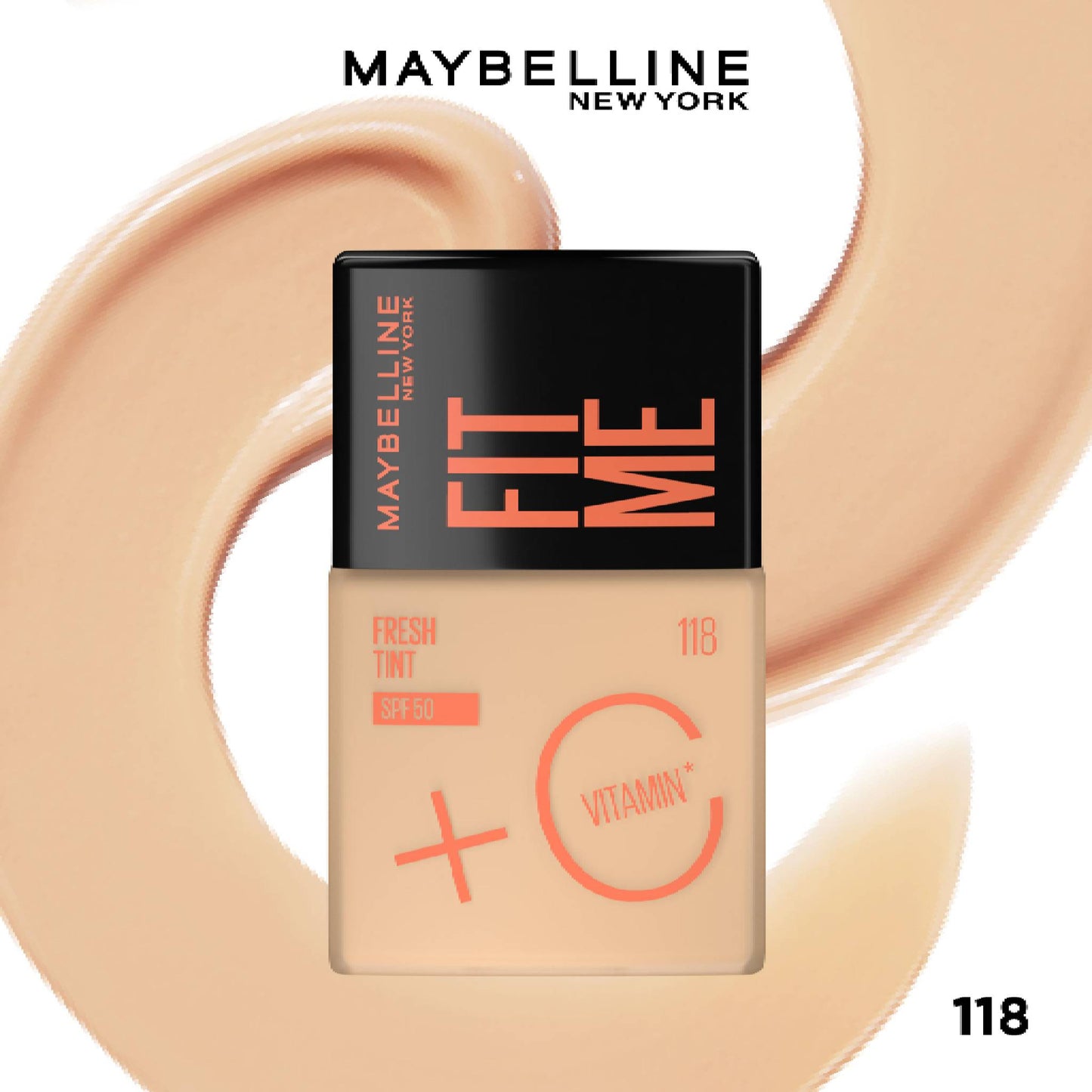 Maybelline Fit Me Fresh Tint 118 SPF50