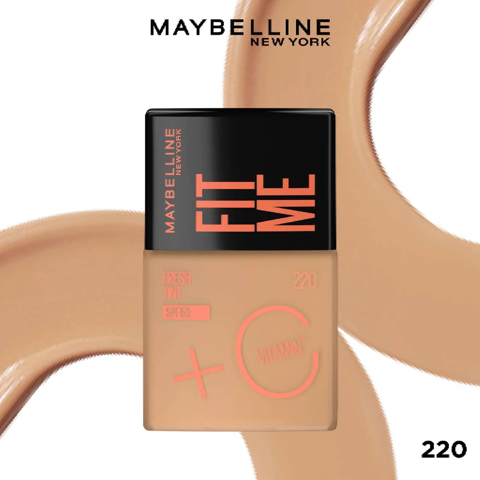 Maybelline Fit Me Fresh Tint 220 SPF50