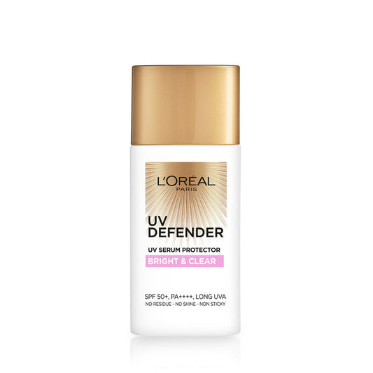 L'Oréal UV Defender SPF 50+ Bright & Clear Sunscreen 50ml