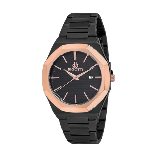 Bigotti Watch For Men - Black