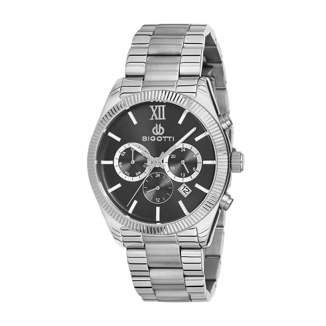 Bigotti Watch For Men - Silver