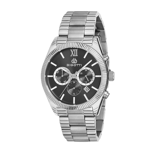 Bigotti Watch For Men - Silver