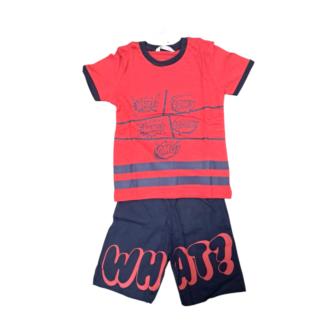 Boy Red Pajamas