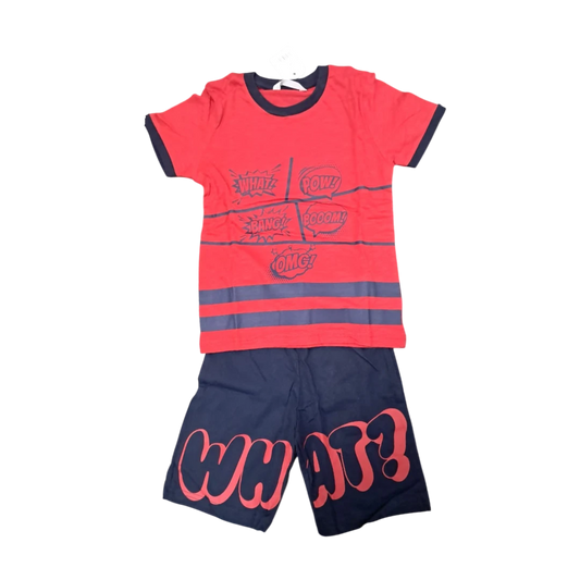 Boy Red Pajamas