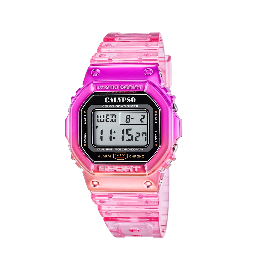 Calypso Kids Watch For Girls - Pink