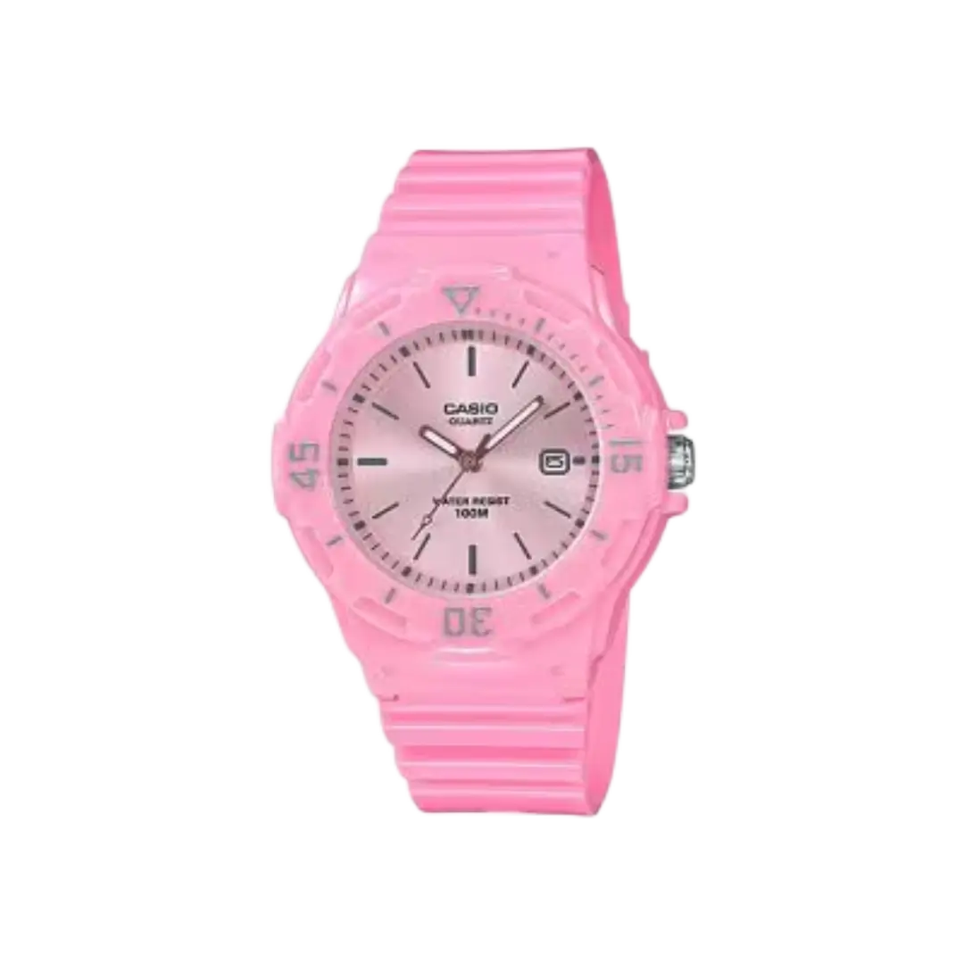 Casio Women's Quartz Analog Display Watch - Pink