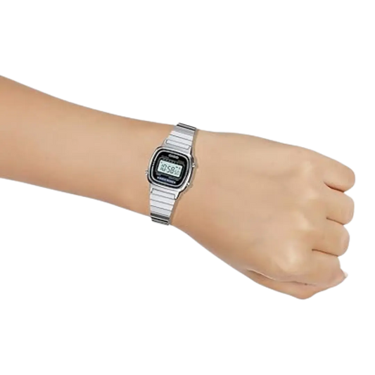 Casio Women's Watch Vintage Series Digital - Grey Dial