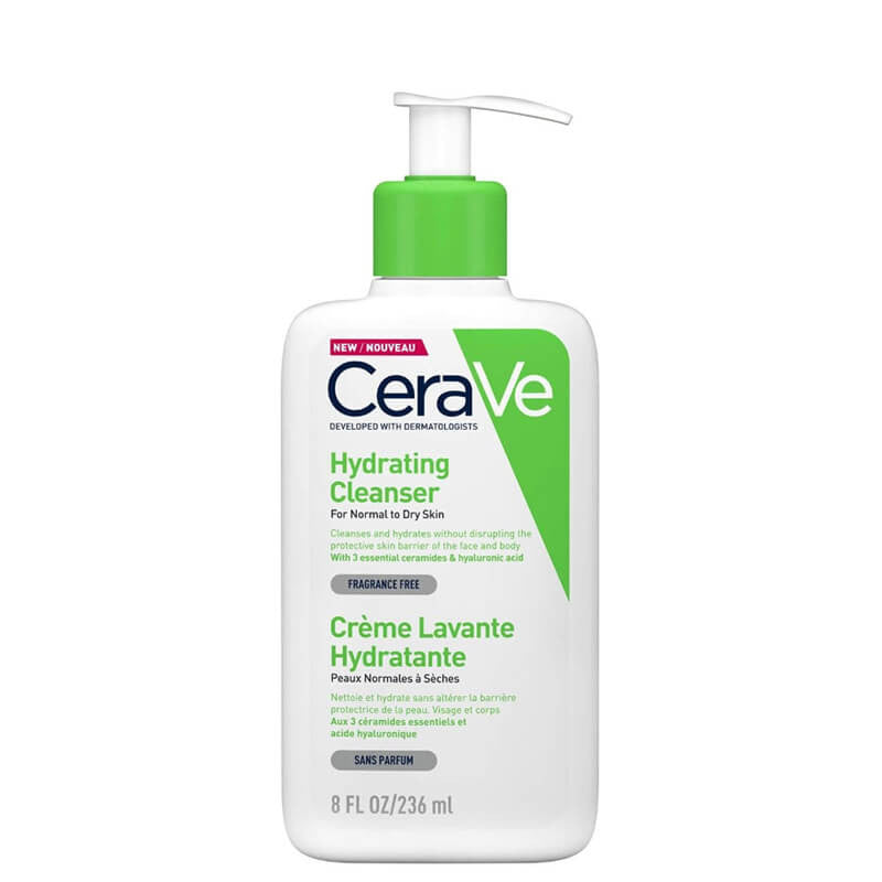 CeraVe Hydrating Cleanser 236ml bottle