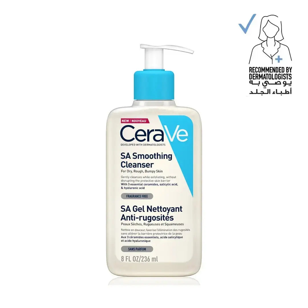 CeraVe SA Smoothing Cleanser Exfoliating Hydration 236ml