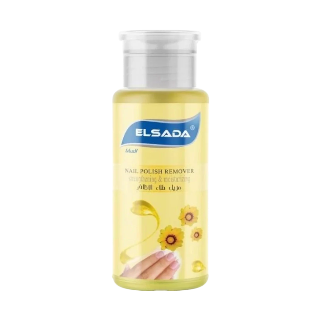 Elsada Nail Polish Remover With Pump - 200ml - 5 Colors