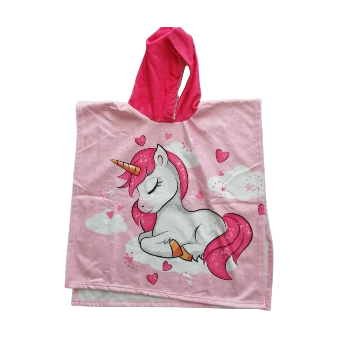 Kids Puncho Unicorn