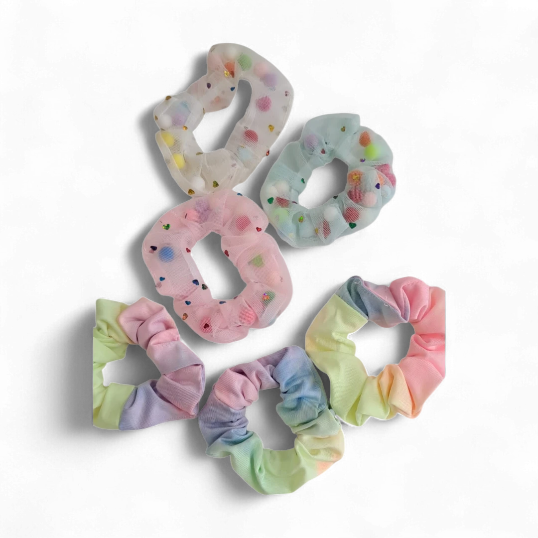 Hair Scrunchies Set