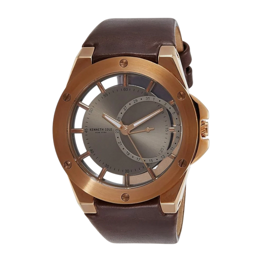 Kenneth Cole Analog Dial Watch For Men - Gold