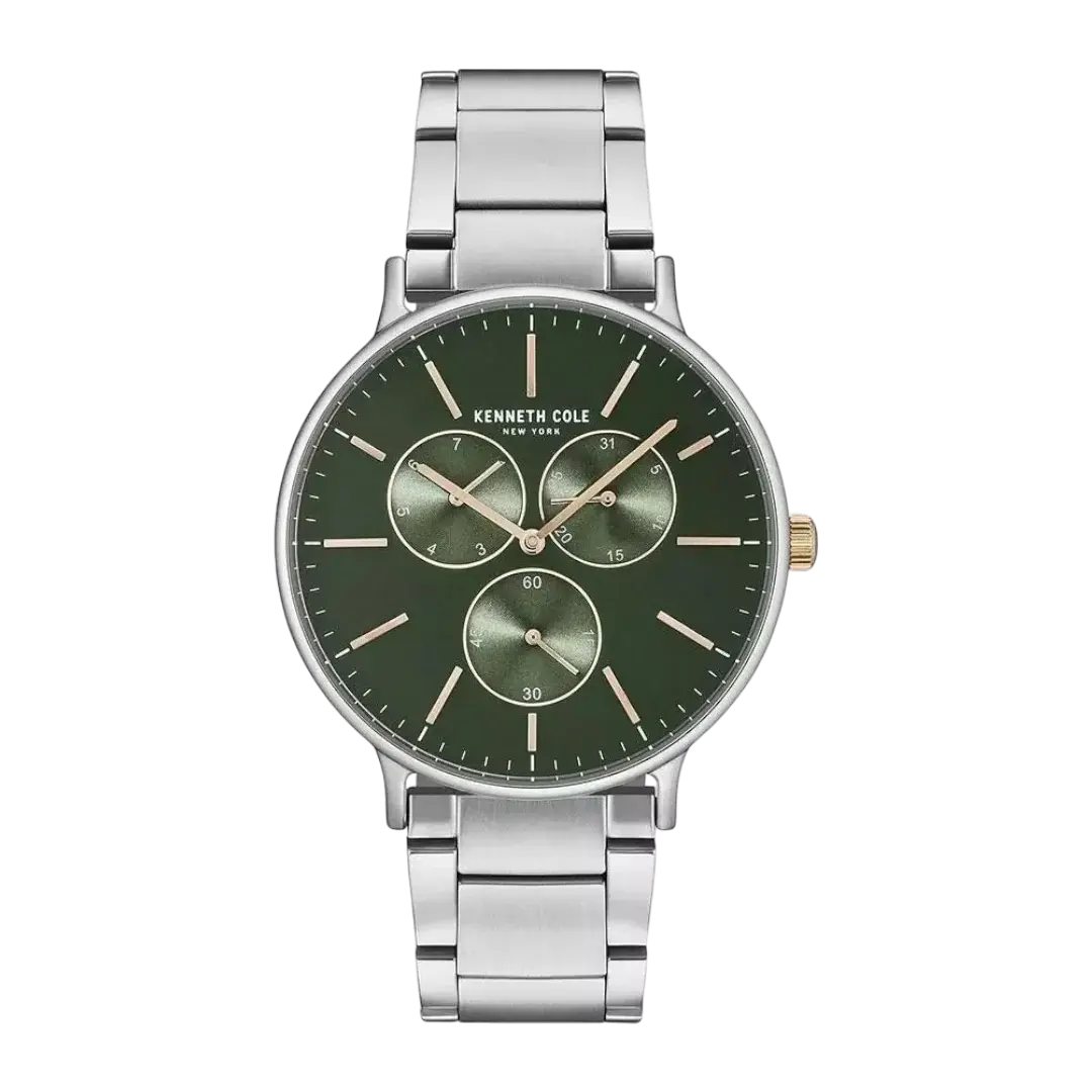 Kenneth Cole Houston Watch For Men - Silver & Army Green Kenneth Cole Houston watch kenneth-cole-houston-watch-for-men-silver-army-green       b9979a d0079d-2.myshopify.com