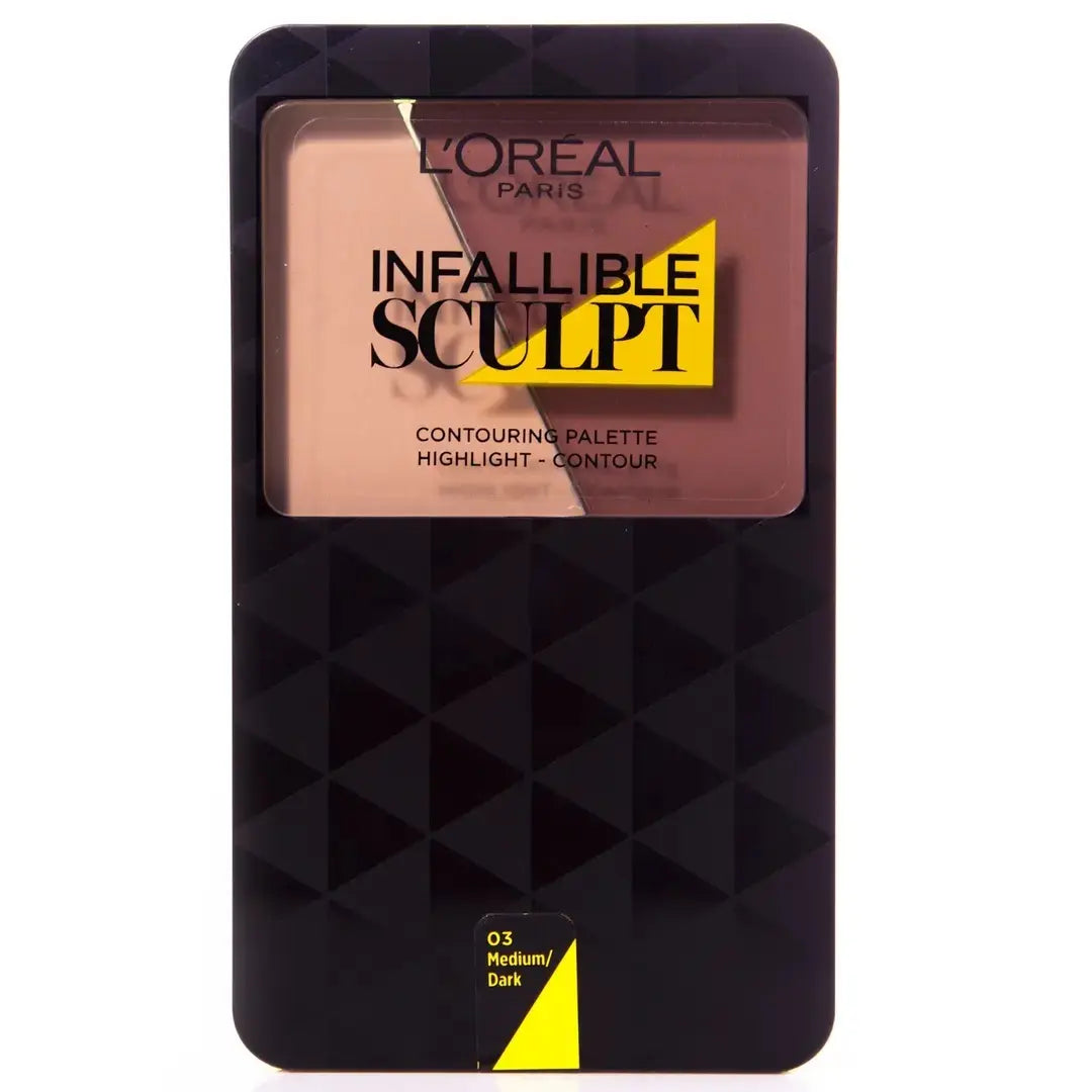 L'Oréal Inf Sculpt Palette Medium Dark Contouring