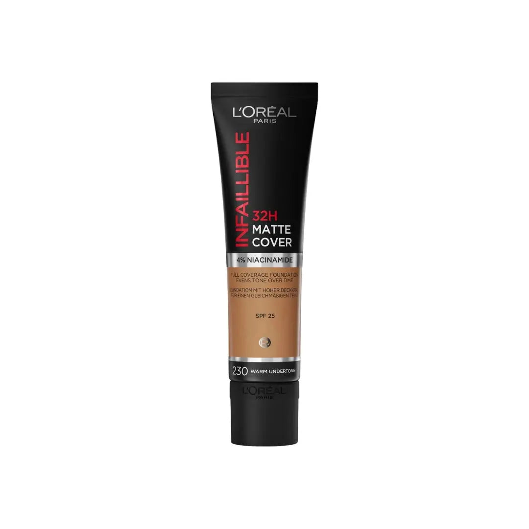 L'Oréal Paris Infallible 24H Matte Cover Foundation - 230 Radiant Honey