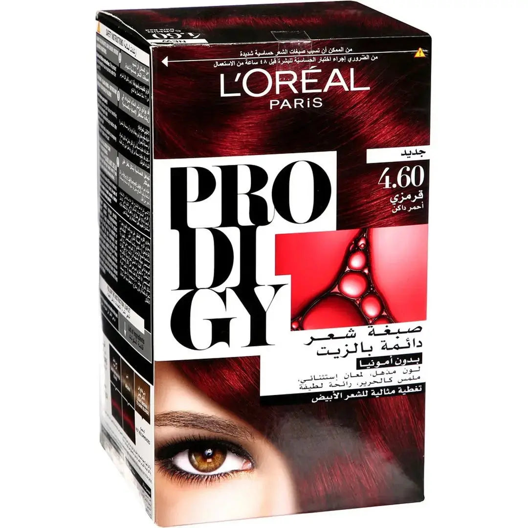 L'Oréal Prodigy 4.60 Carmin Red Brown Hair Color 60ml