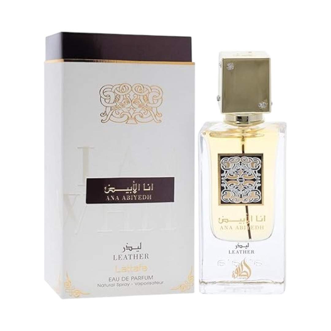 Lattafa Ana Abiyed Leather Eau De Parfum Unisex - 60ml