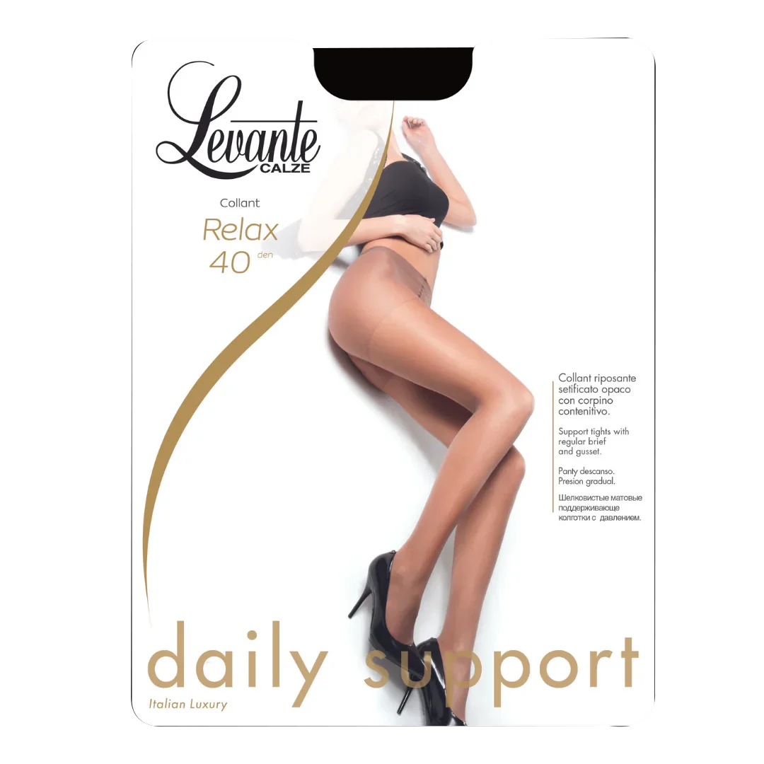 Levante Relax Tights - 40 Nero