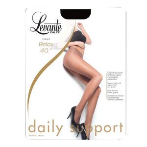 Levante Relax Tights - 40 Nero