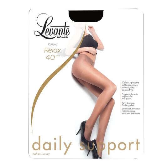 Levante Relax Tights - 40 Nero