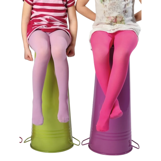 Marie France Girls Douce Tights - 30 Navy