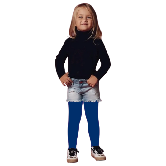 Marie France Girls Luna Tights - Navy