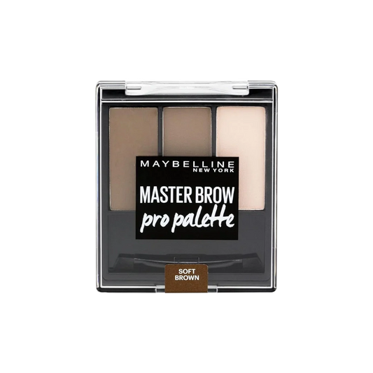 Maybelline NewYork Master Brow Pro Palette Kit - Soft Brown