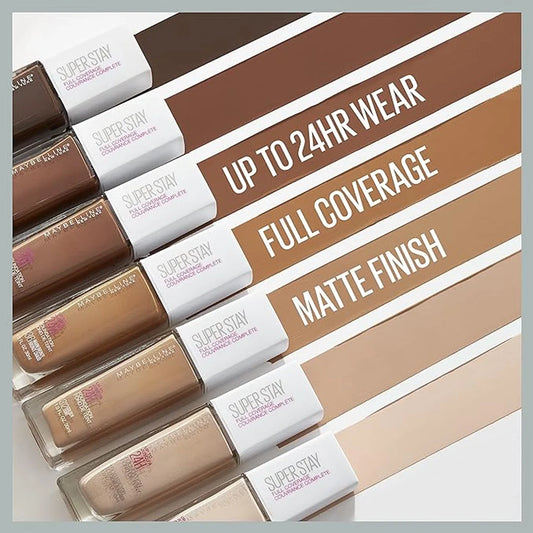 Maybelline SuperStay 24h Foundation - 4 Shades