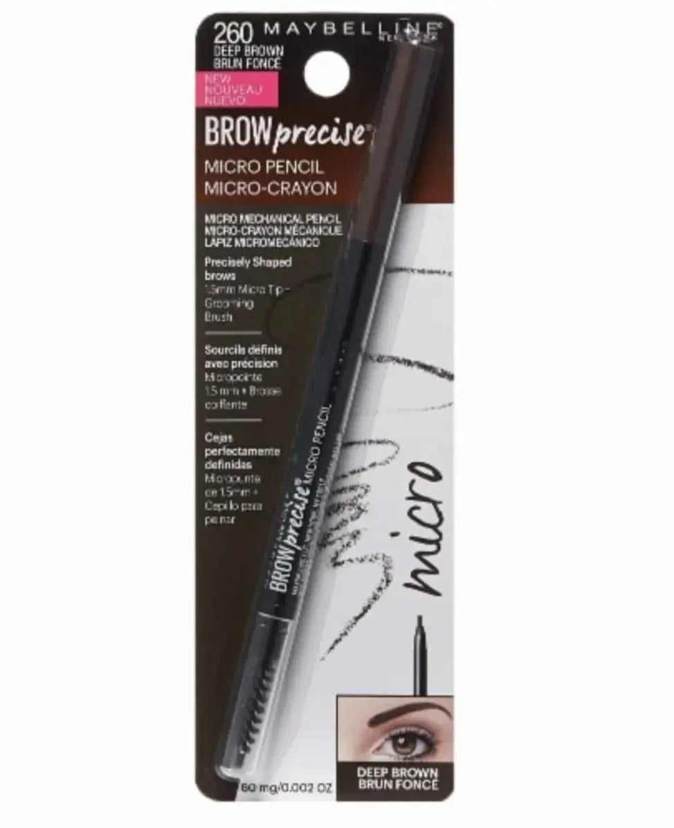 Maybelline Brow Precise Micro 4 Deep Brown Eyebrow Pencil