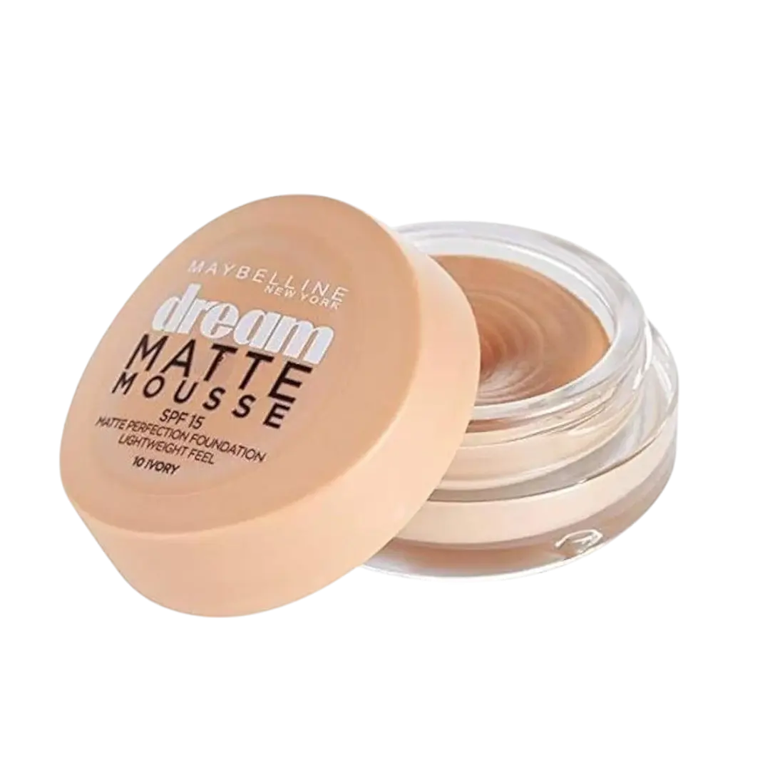 Maybelline Dream Matte Mousse Foundation - 10 Ivory