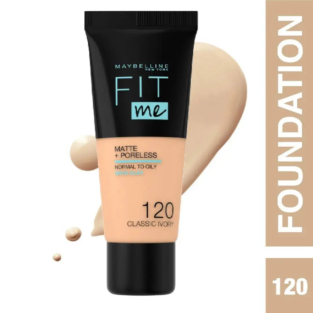 Maybelline Fit Me Foundation 120 Classic Ivory 30ml