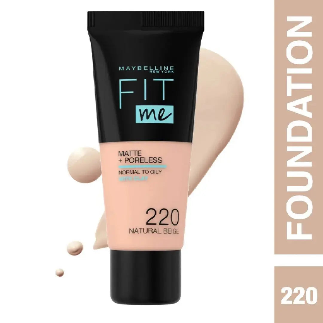 Maybelline Fit Me Foundation 220 Natural Beige 30ml