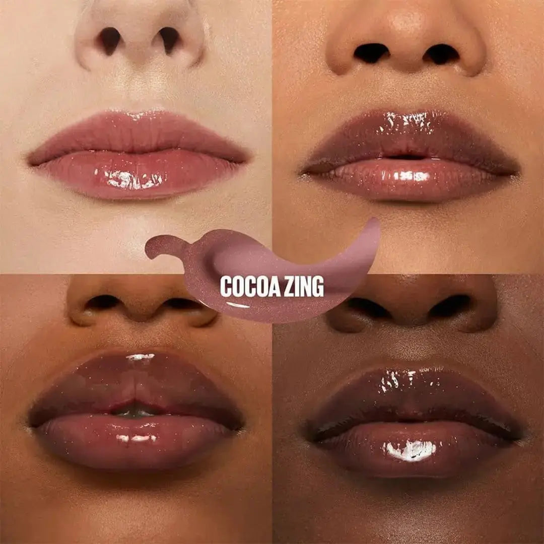 Maybelline Lifter Plump Lipstick Cocoa Zing Vibrant Color
