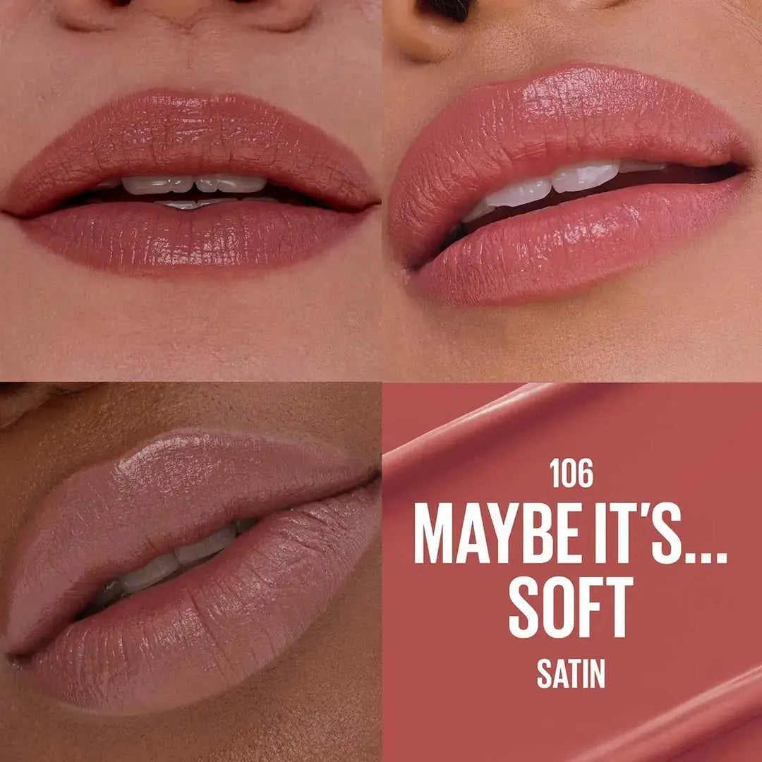 Maybelline Maybe It's Lipstick 106 Soft Satin