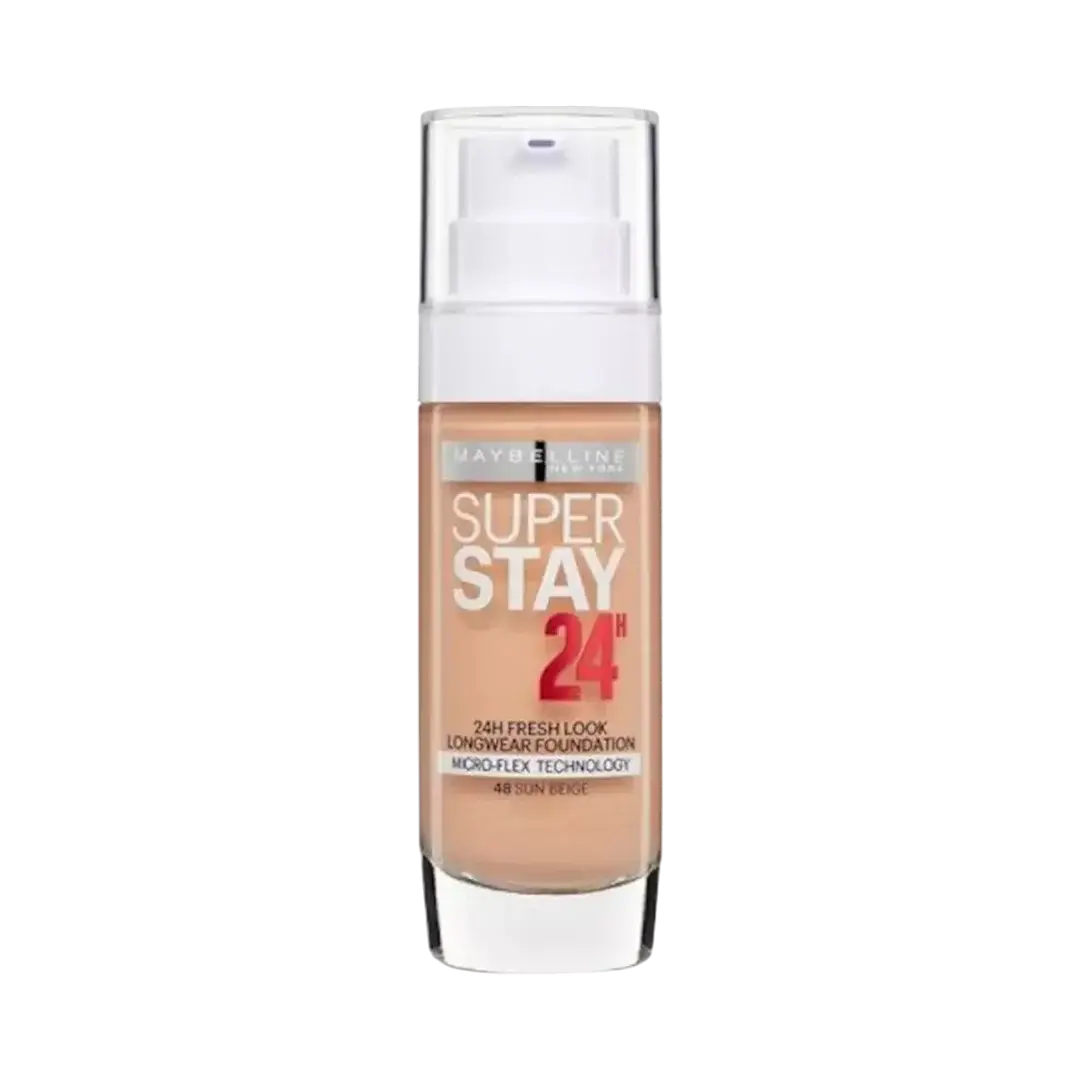 Maybelline SuperStay 24h Foundation - 4 Shades Maybelline foundation maybelline-superstay-24h-foundation-4-shades 48 Sun Beige  180225 48 Sun Beige   163307 d0079d-2.myshopify.com