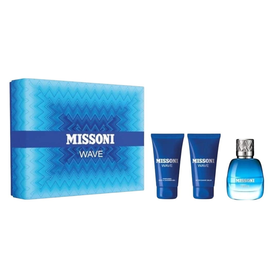 Missoni Wave Gift Set For Men - 3 Pcs