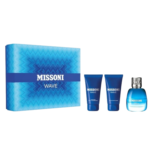 Missoni Wave Gift Set For Men - 3 Pcs