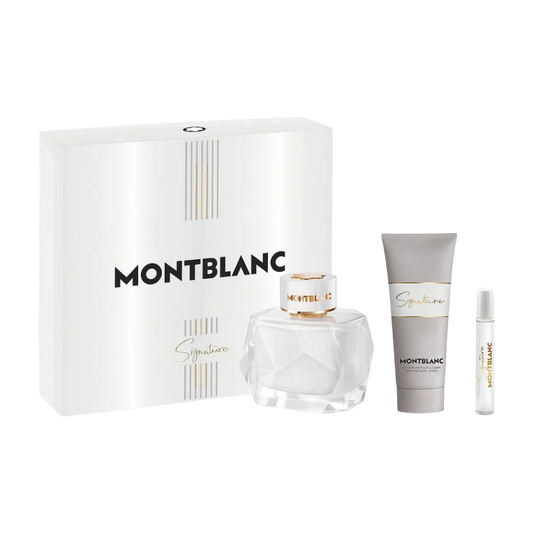 Mont Blanc Signature Gift Set For Women - 3 Pcs