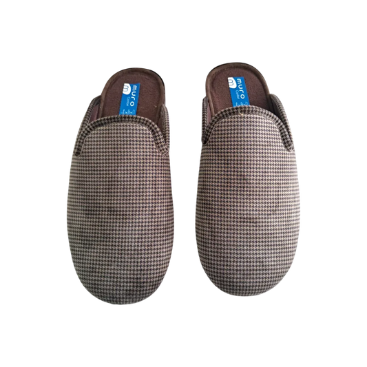 Muro Men Brown Slippers