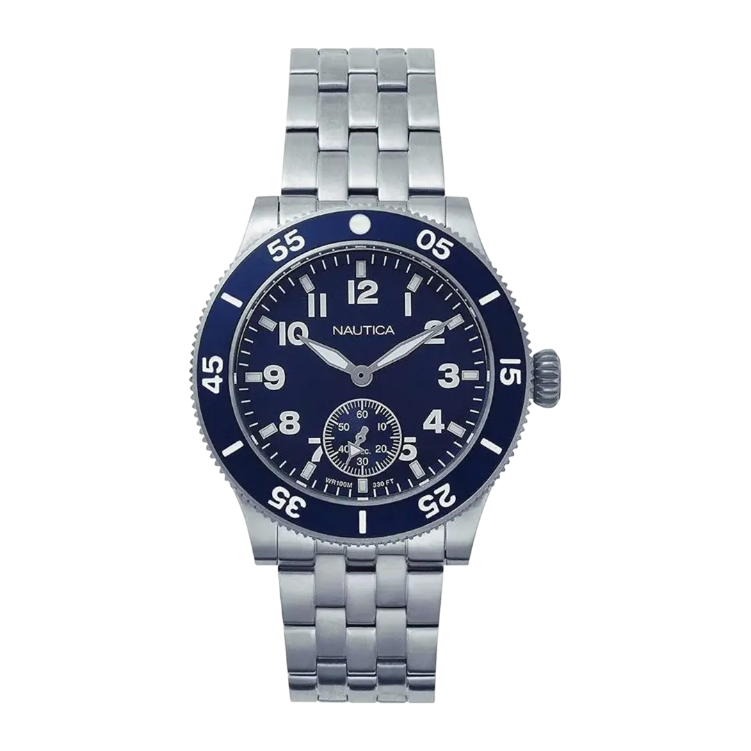 Nautica Dress Watch For Men - Silver & Navy nautica watch nautica-dress-watch-for-men-silver-navy       1d8884 d0079d-2.myshopify.com