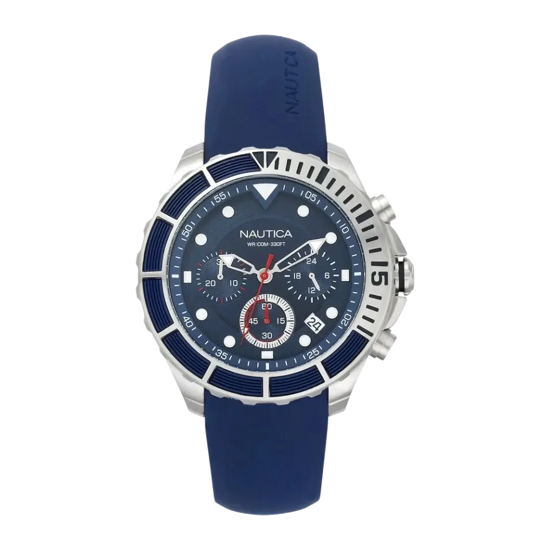 Nautica Puerto Rico Chronograph Watch For Men - Navy nautica watch nautica-puerto-rico-chronograph-watch-for-men-navy       2203e1 d0079d-2.myshopify.com