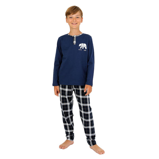 premium long sleeve pyjama - 100% cotton
