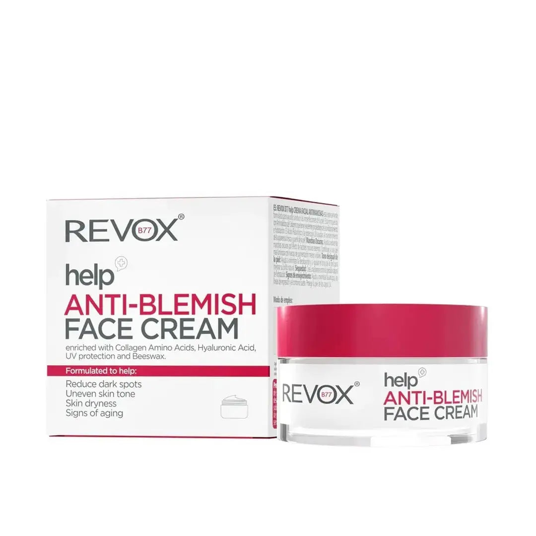 REVOX Help Anti-Blemish Serum Clear Skin 50ml REVOX Serum revox-help-anti-blemish-serum-50ml Default Title  acne treatment Default Title   6c0308 d0079d-2.myshopify.com
