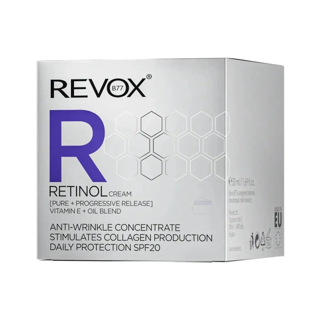 REVOX Retinol Day Cream Anti-Aging Moisturizer 50ml REVOX Day Cream revox-retinol-day-cream-50ml Default Title  anti-aging Default Title   11ae2f d0079d-2.myshopify.com