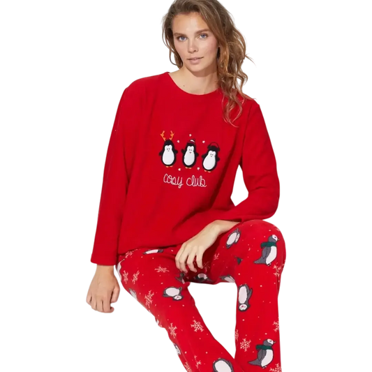 Red Embroidered Lower-Upper Fleece Pajama Set For Women MENKELCHI pajama red-embroidered-lower-upper-fleece-pajama-set-for-women   all products    ed10a4 d0079d-2.myshopify.com