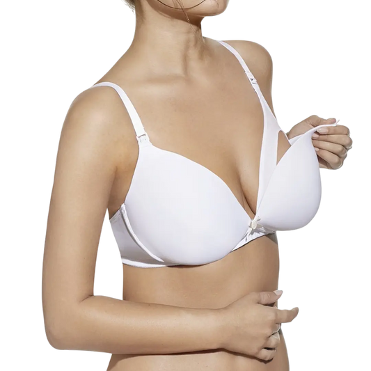 Selene Alba bra in blanco
