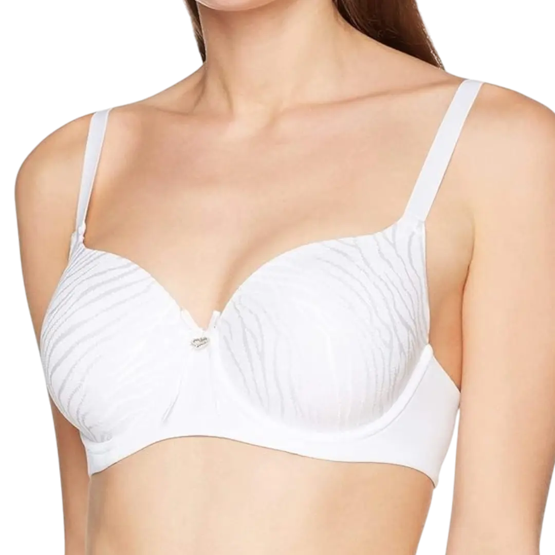 Selene Norma bra in white